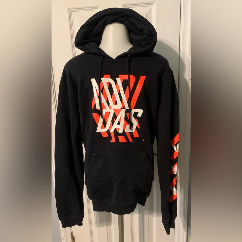 Adidas trefoil men’s hoodie medium
